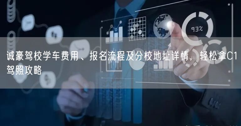 诚豪驾校学车费用、报名流程及分校地址详情,轻松拿C1驾照攻略