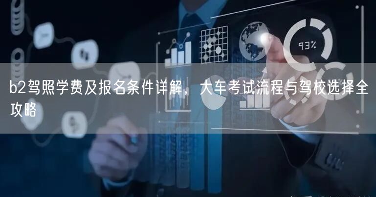 b2驾照学费及报名条件详解，大车考试流程与驾校选择全攻略