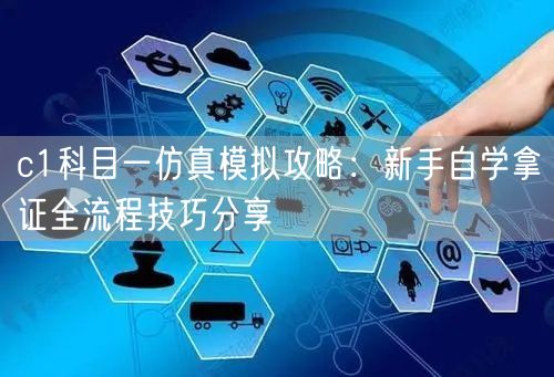 c1科目一仿真模拟攻略：新手自学拿证全流程技巧分享