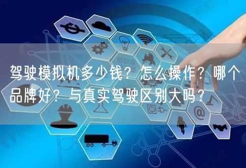 驾驶模拟机多少钱？怎么操作？哪个品牌好？与真实驾驶区别大吗？