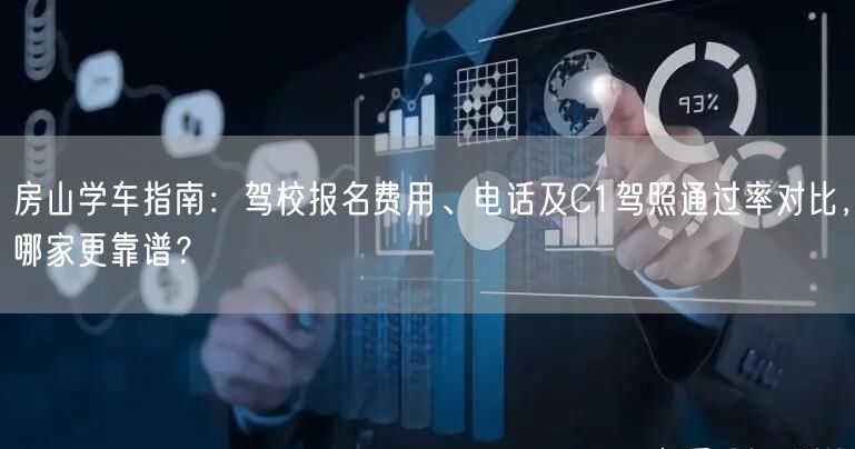 房山学车指南：驾校报名费用、电话及C1驾照通过率对比，哪家更靠谱？