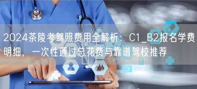 2024茶陵考驾照费用全解析：C1_B2报名学费明细，一次性通过总花费与靠谱驾校推荐