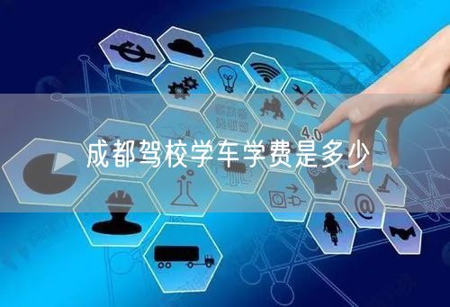 成都驾校学车学费是多少