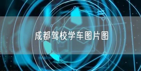 成都驾校学车图片图