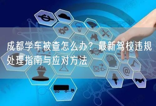 成都学车被查怎么办？最新驾校违规处理指南与应对方法