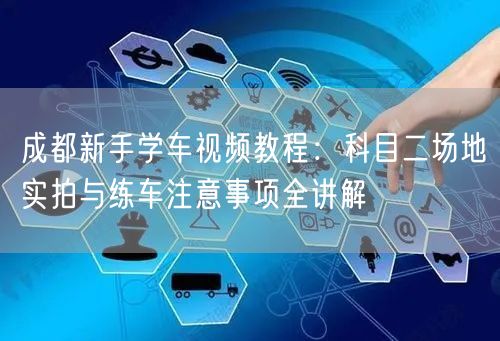 成都新手学车视频教程：科目二场地实拍与练车注意事项全讲解
