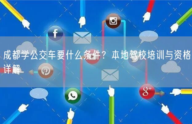 成都学公交车要什么条件？本地驾校培训与资格详解